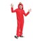 Kids Elmo Adaptive Costume - Small (4-6) Red Furry Muppet Jumpsuit